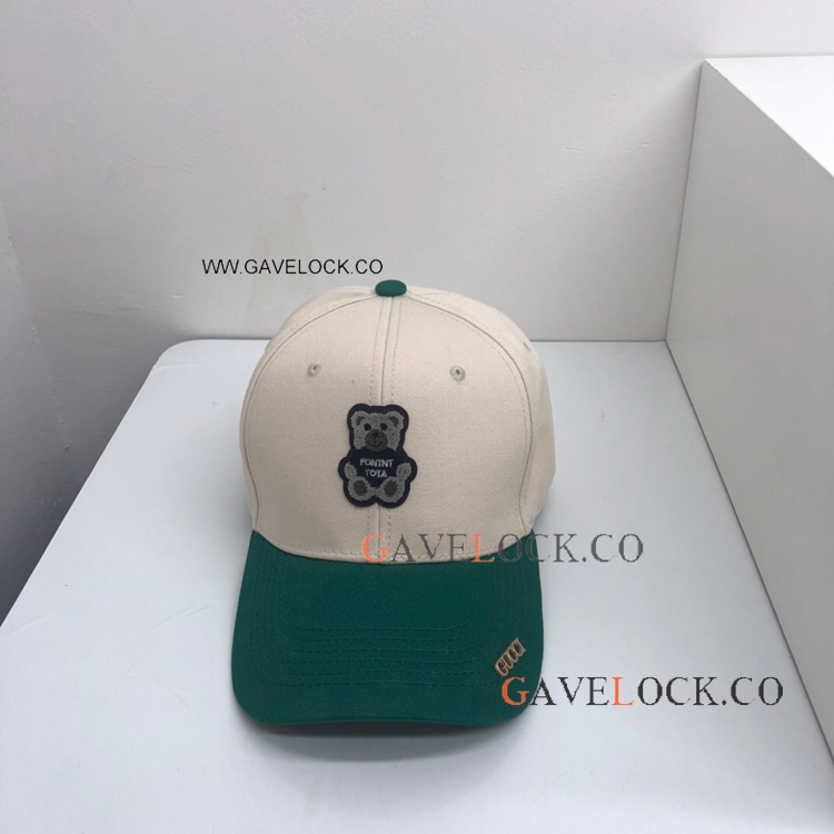 Luxyry Hat Gucccl Teddy bear Baseball Hat